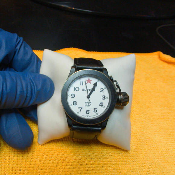 Vintage Gruen Russian CCCP Wrist Watch Soviet 80's Original - Picture 1 of 7